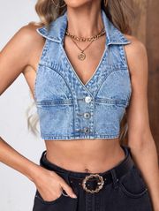 Denim Top 