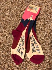 “Next Mistake” Socks