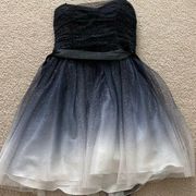 Teeze Me Sparkly Ombre Hoco/Prom Dress (Size 5/6)