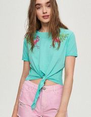 NWT Tied Flamingo T-shirt