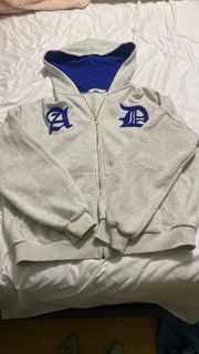 zip-up sweatshirt