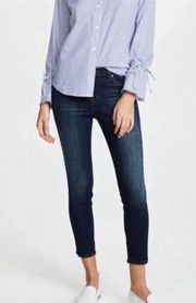 J Brand Heart Breaker Capri Ankle Skinny Leg Cropped Denim Jeans size 30