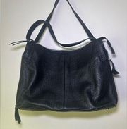 Made in Italy leather bag for the J. Peterman Company