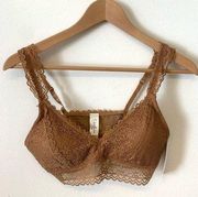 Jessica Simpson Lace Wire free Bralette Sz M NWT