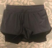 Champion NWOT Women’s Athletic Grey & Black Shorts (Size XS)