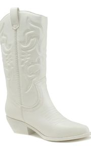 White Cowboy Boots