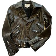 COPY - IRO Women’s Leather Moto Jacket l Scotsdal Size 36