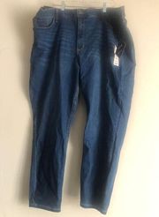 Ava & Viv High Rise Skinny Jeans Dark Wash size 26W/R