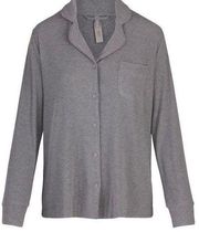 SKIMS Soft Lounge Sleep Top in Heather Grey Size Small