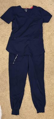 Navy Scrub Set