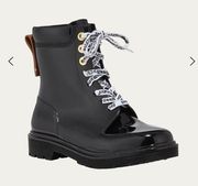 See by Chloe Rubber Lace-Up Rain boot