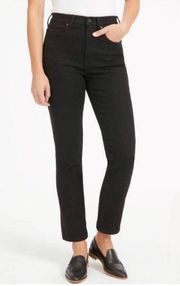 Everlane High Waist Straight Ankle Jeans