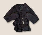 Zara Basic Jacket Dark Brown M