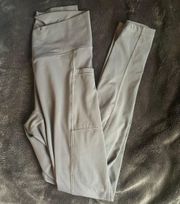 Til You Collapse Gray Leggings