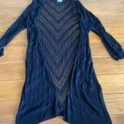 Women’s black cardigan