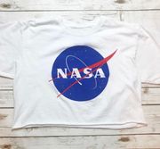 NASA Cropped Tee Shirt 