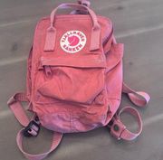 Fjallraven Kanken Mini backpack rust orange