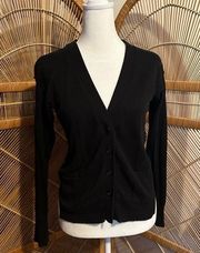 dELiA’s Black Button Down Cardigan, Women S