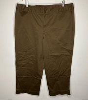 NWT Eddie Bauer Blakely fit pants brown size 20 tall