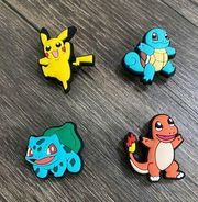 Pokemon Characters Video Games Charm For  - 4 Piece Set