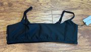 NWT Revolve WeWoreWhat Revolve Cami Sports Bra in Black Size large