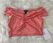 NWT Off The Shoulder Crop Top