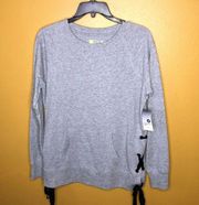 Xersion Heather Gray Lightweight Sweatshirt