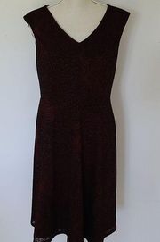 Evan Picone fit and flare dress size 8
