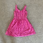 Lily Pulitzer floral lace dress. 4 (Xs-S)