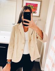 Cream Blazer 