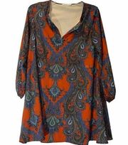 Newbury Kustom Paisley Dress Women’s Small