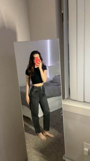 Mom / Skinny Jeans High Waisted