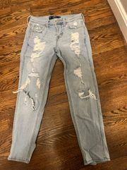 Holister Jeans Low-rise cropped Boyfriend