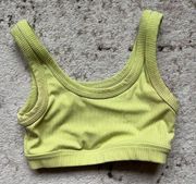 Green Alo Sports Bra