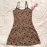 NWT Playboy Cheetah Print Slip On Dress