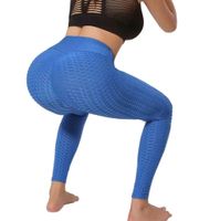 Scrunched Up Butt Lift Honeycomb Scrunchbutt Leggings Yoga Pants Anticellulite High Waisted TikTok L/XL