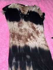 Bodycon Tie Dye Dress