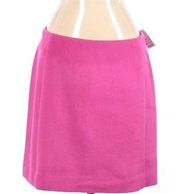 The Limited Hot Pink Wool Blend Skirt Y2K Barbie Elle Woods 0