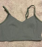 Goals Ribbed Sports Bra