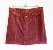 Blue spice rust skirt 13