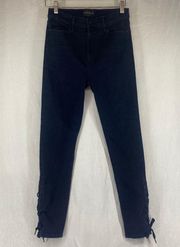 Black Orchid Lara Skinny Jeans laced womens sz 29