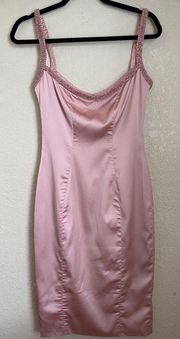 House of CB Camilla dress in baby pink as seen on Cassie in Euphoria NWOT