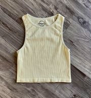 Seamless Ribbed Crop Tank