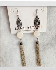 🆕️ Lane Bryant Ivory Tassle Earrings