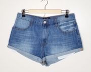 Nasty Gal The Milf Hot Shorts Cutoff Denim High Waist Shorts Size 27