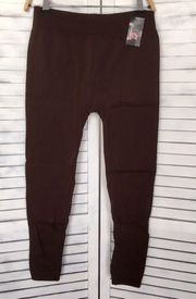 Brown Leggings, 1X/2X