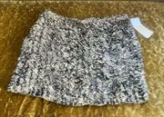 MICHAEL KORS  Animal Print Ruffled Zipper A-Line Skirt Size 12 Nwt Retail $250