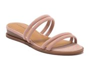 Tubular Blush Wedge Slide Sandals Sz 8