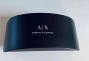 A/X  Black Hard Sunglasses Clam Shell Eyeglasses Glasses Case New