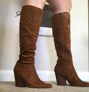 Qupid Suede Boots Size 8.5